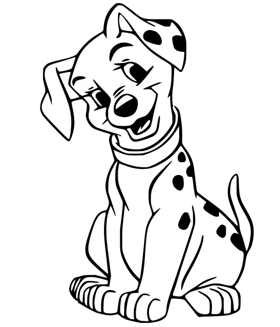 101 Dalmatians Coloring Pages 15