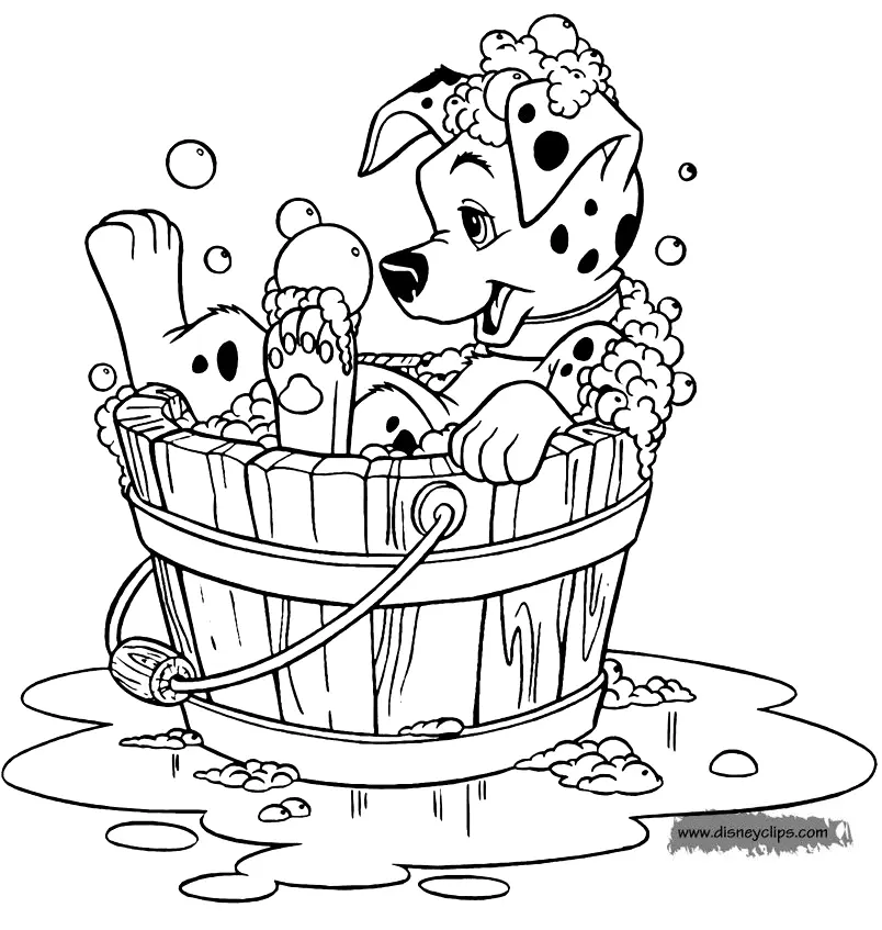 101 Dalmatians Coloring Pages 27