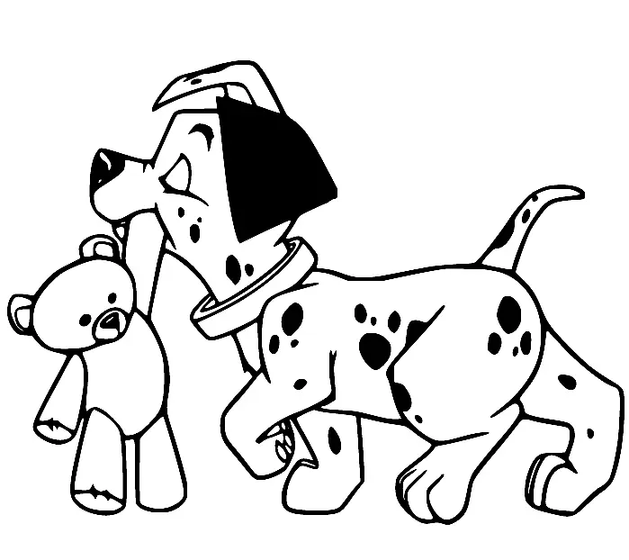 101 Dalmatians Coloring Pages 35
