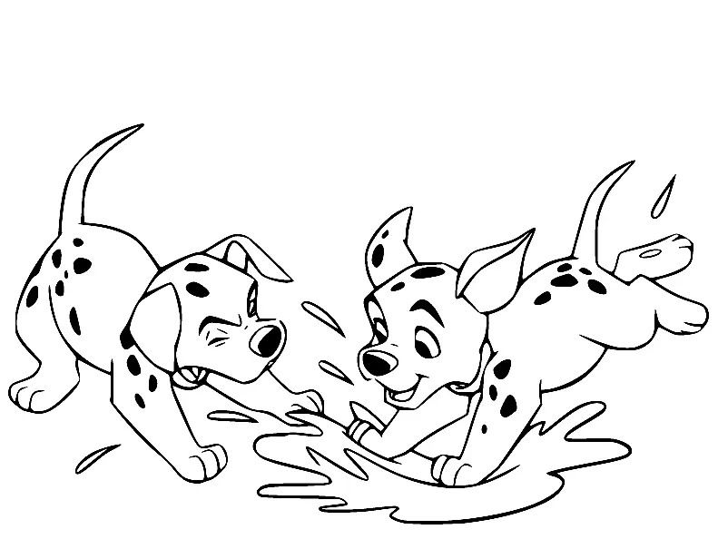 101 Dalmatians Coloring Pages 37