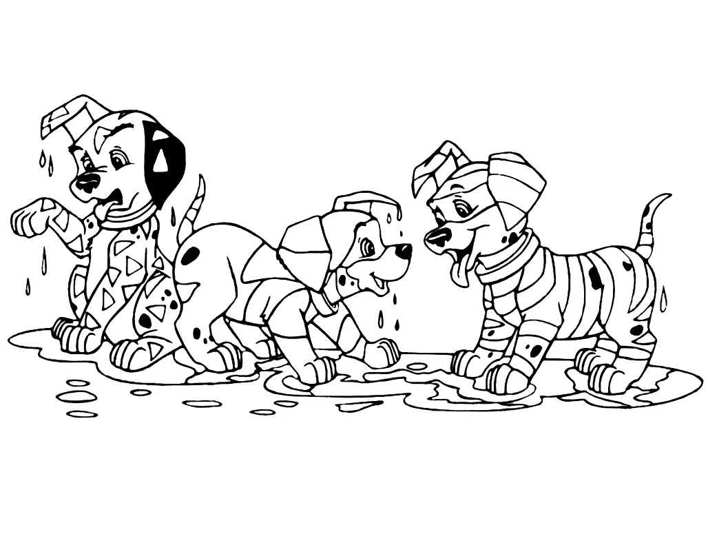 101 Dalmatians Coloring Pages 48