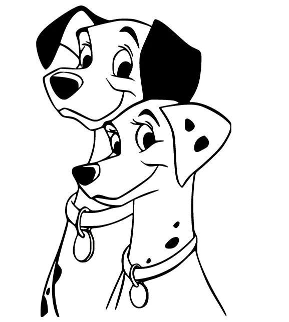 101 Dalmatians Coloring Pages 5