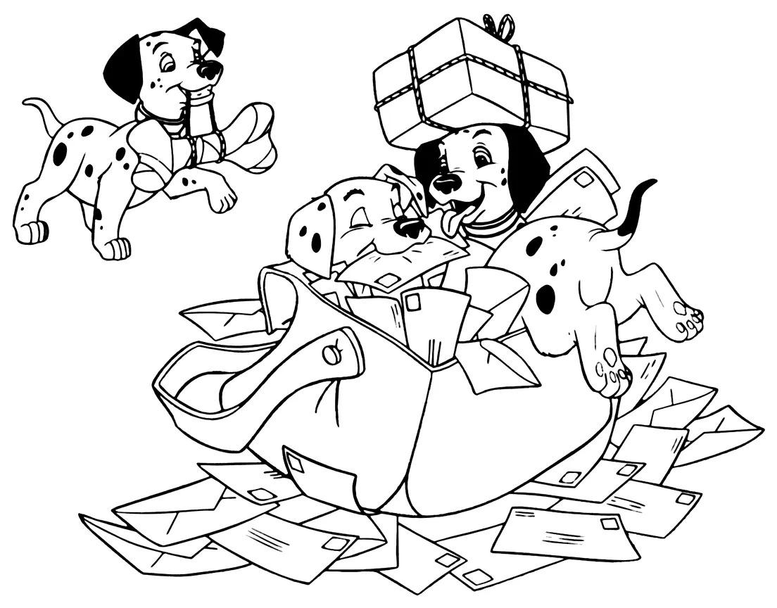 101 Dalmatians Coloring Pages 62