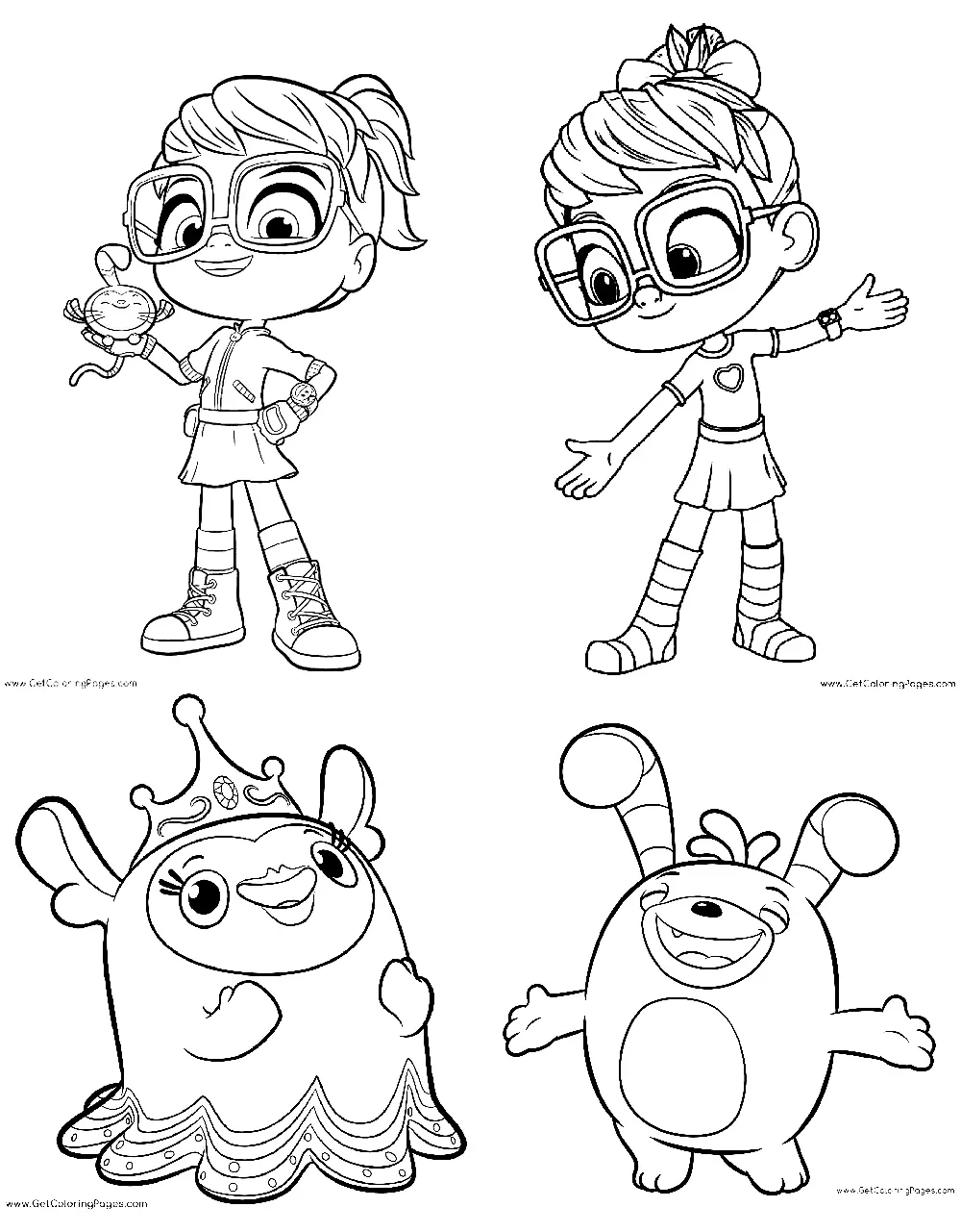 Abby Hatcher Coloring Pages 1