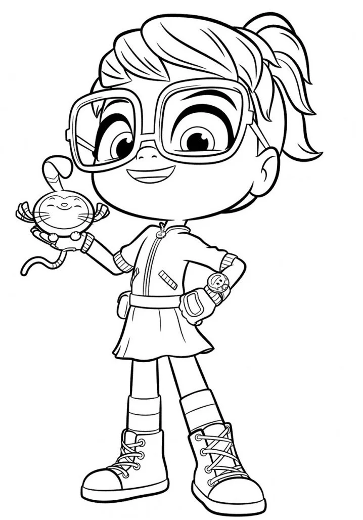 Abby Hatcher Coloring Pages 15