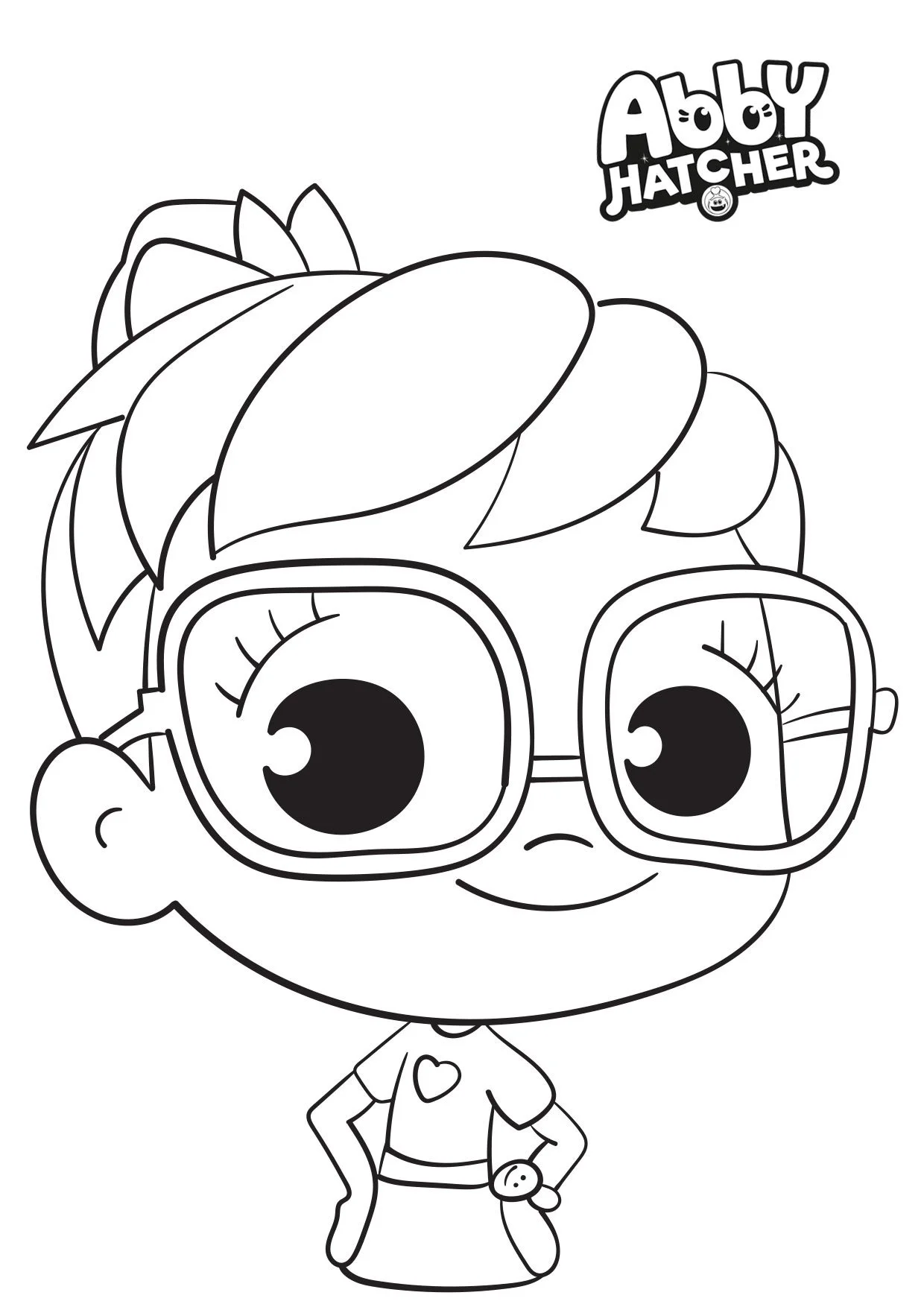 Abby Hatcher Coloring Pages 19