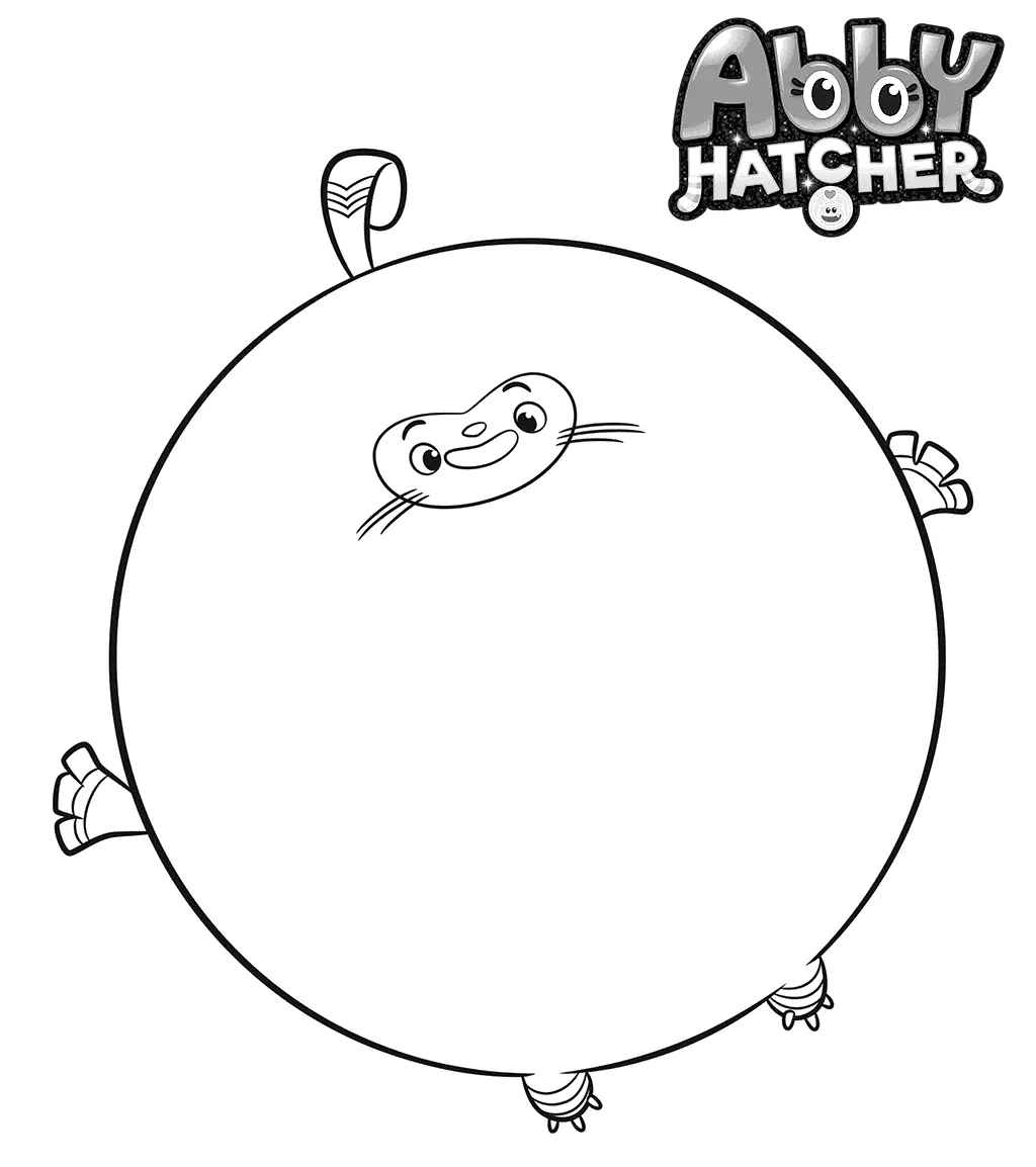 Abby Hatcher Coloring Pages 27