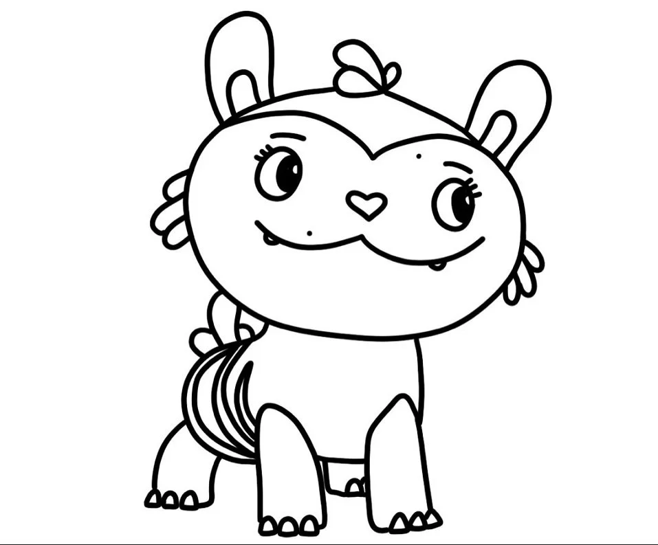 Abby Hatcher Coloring Pages 32