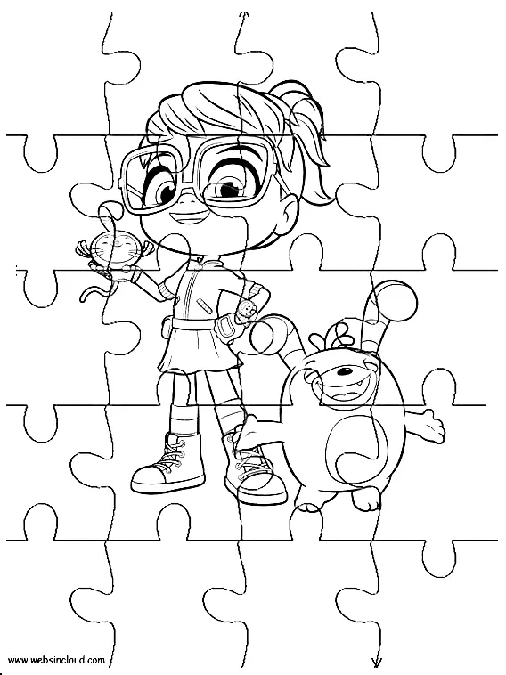 Abby Hatcher Coloring Pages 7