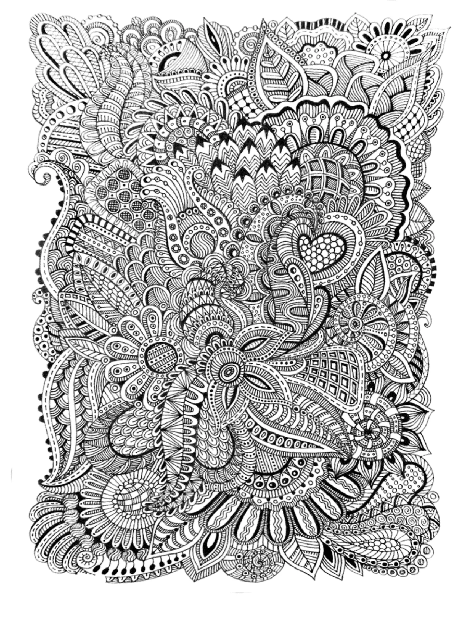 Abstrata Para Colorir 25