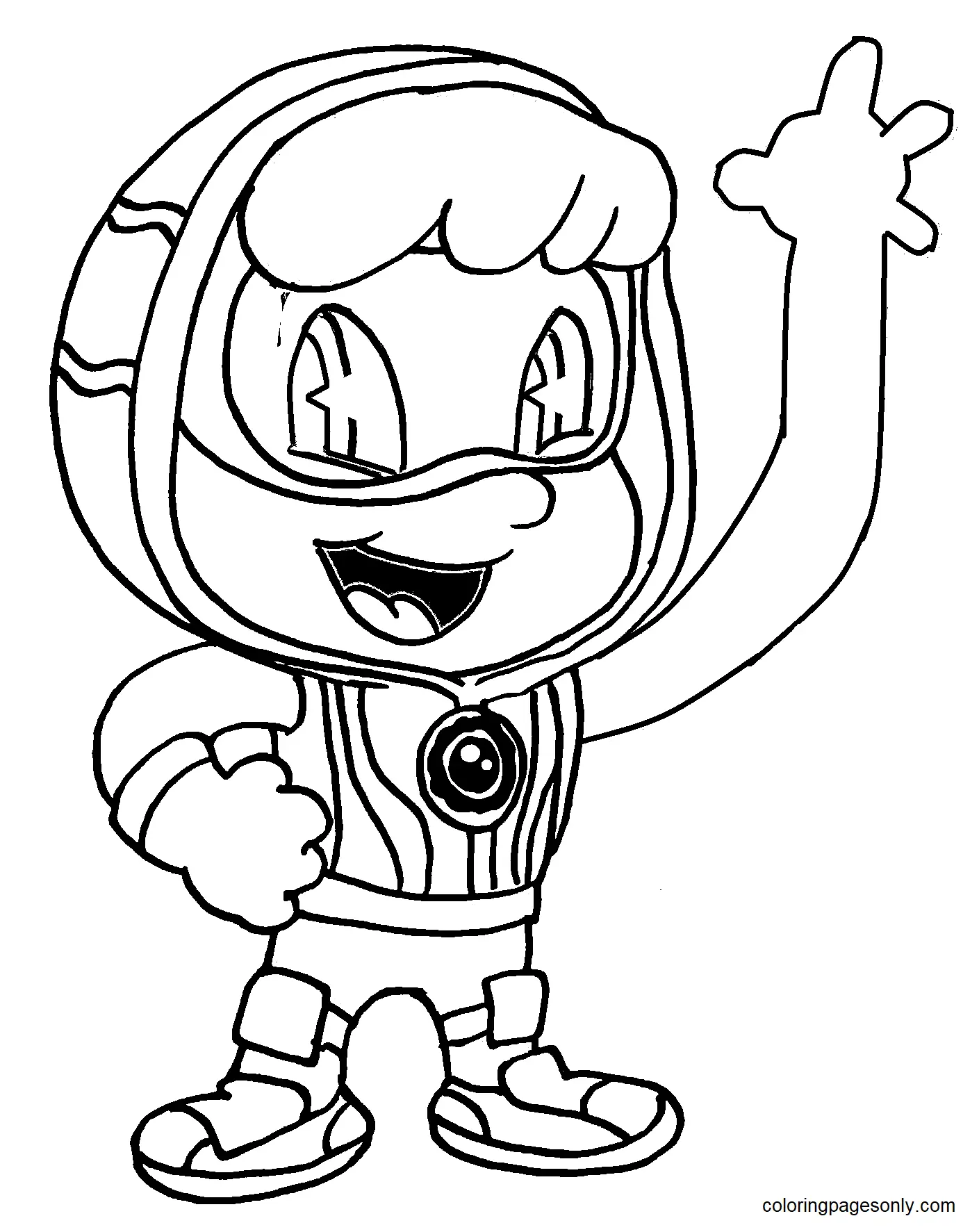 Action Pack Coloring Pages 12