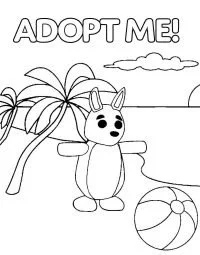 Adopt me Ausmalbilder 24