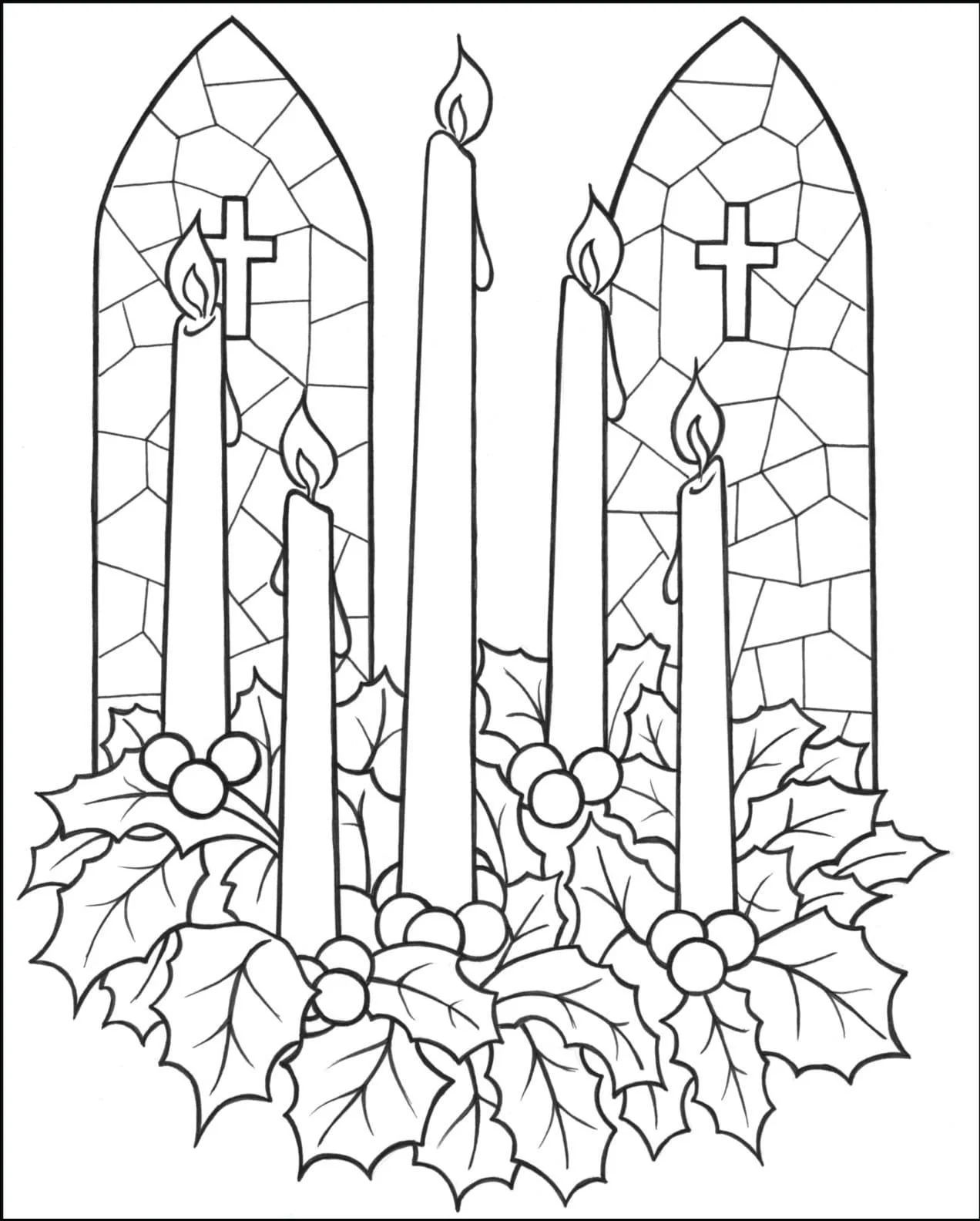 Advent Coloring Pages 58