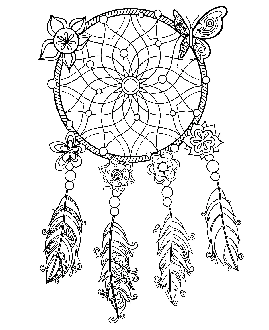 Aesthetic Drawing Coloring Pages 10