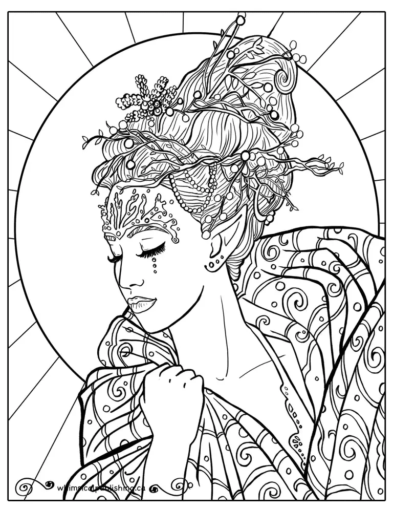 Desenhos de Esteticos Para Colorir 101