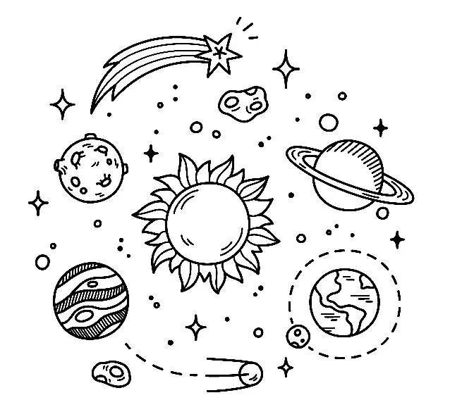 Aesthetic Drawing Coloring Pages 15