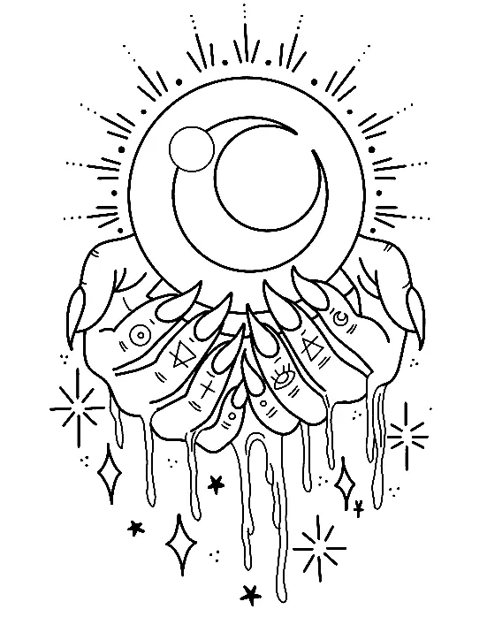 Aesthetic Drawing Coloring Pages 20