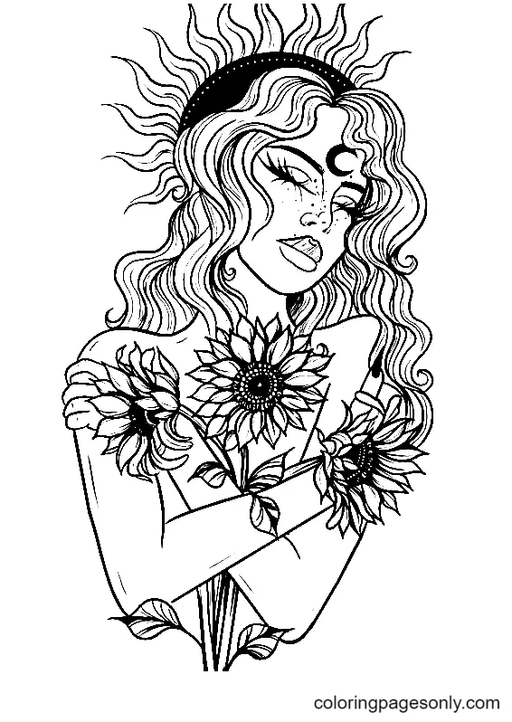 Aesthetic Drawing Coloring Pages 28