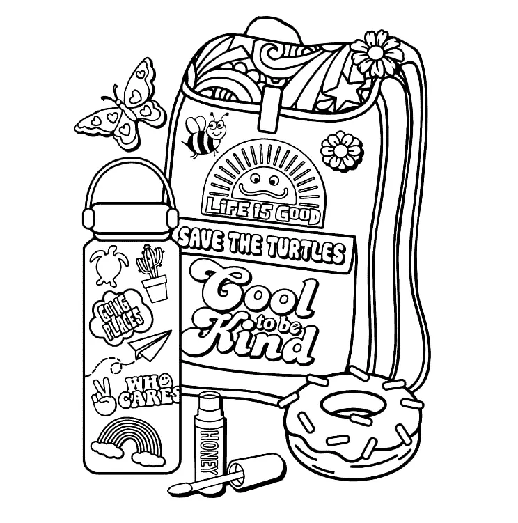 Aesthetic Drawing Coloring Pages 38
