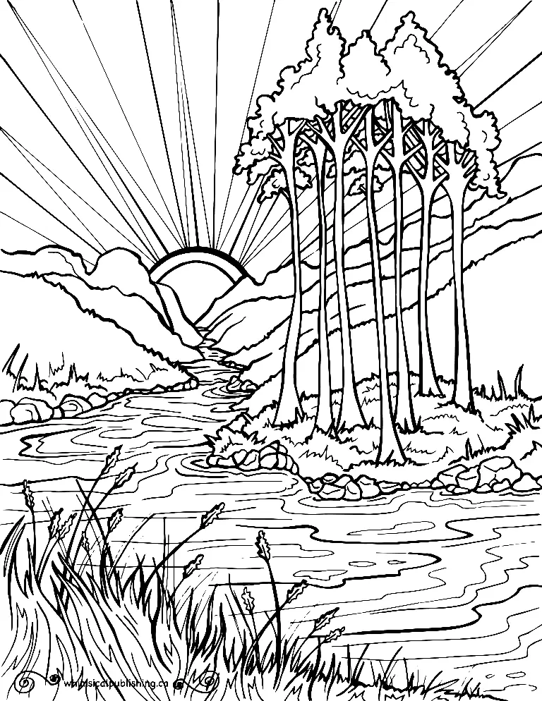 Aesthetic Drawing Coloring Pages 45