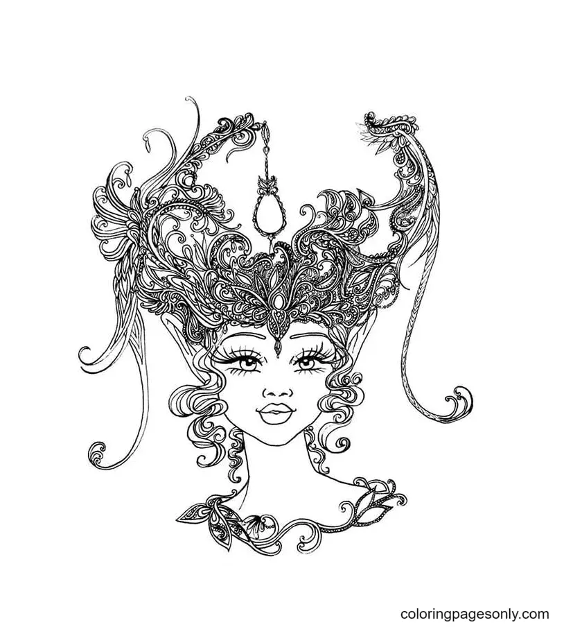 Aesthetic Drawing Coloring Pages 75