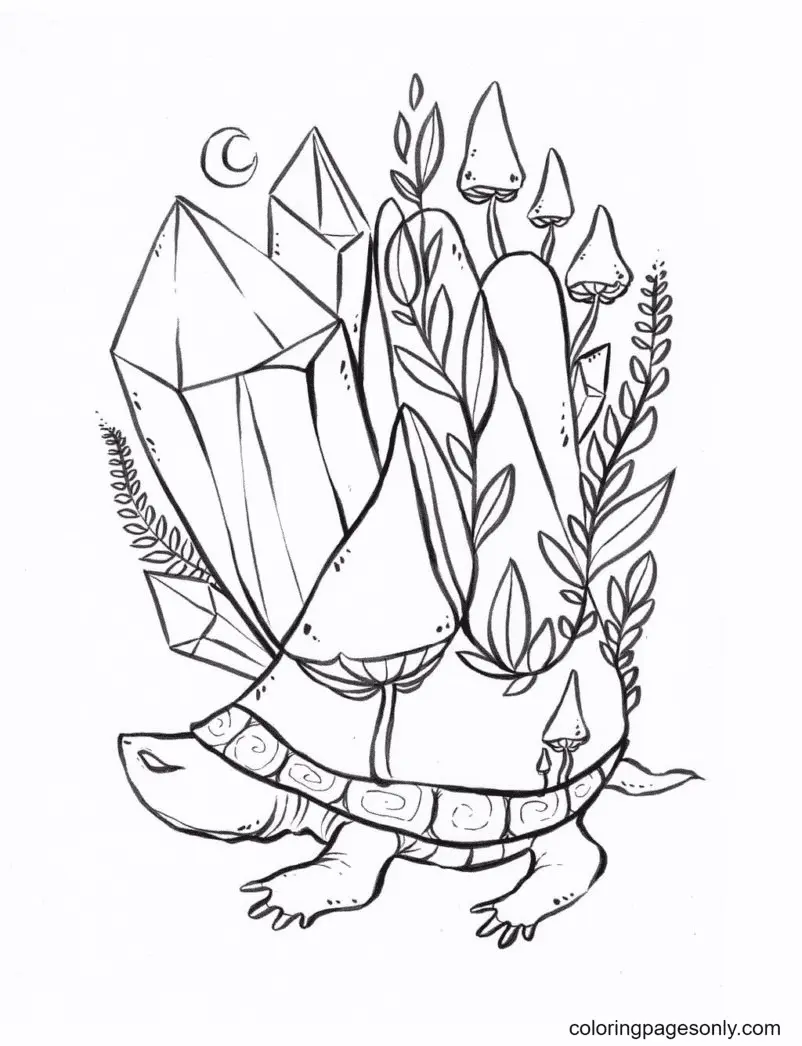 Aesthetic Drawing Coloring Pages 78