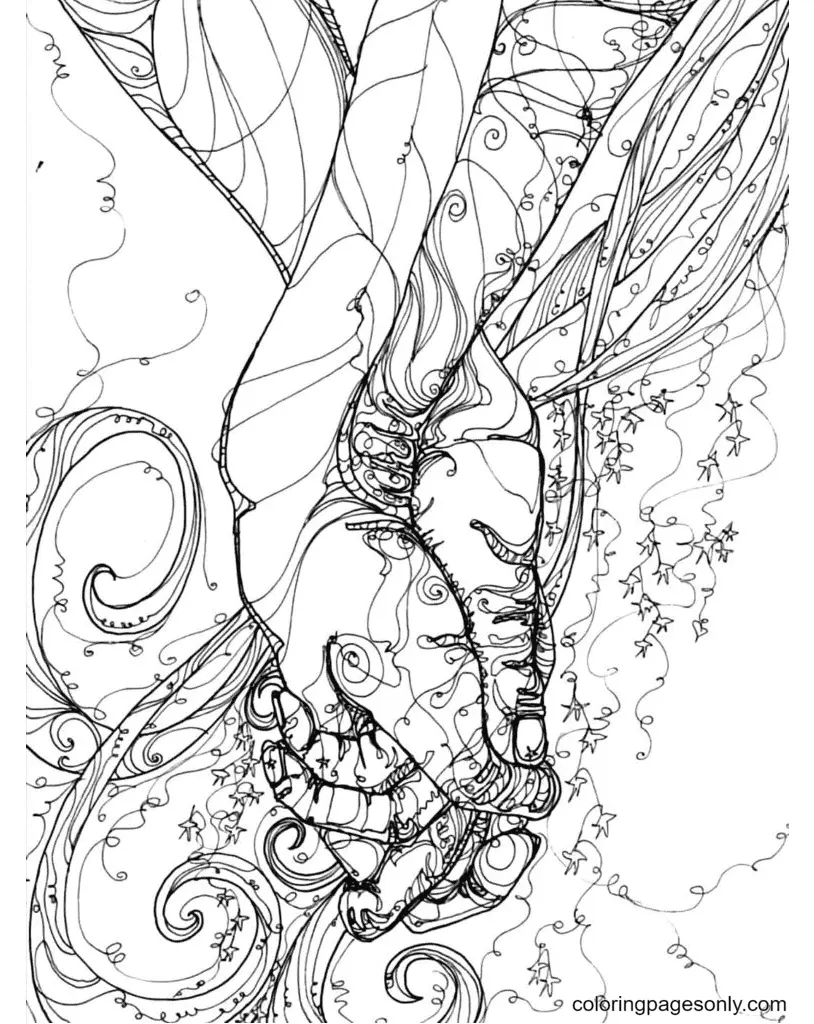 Aesthetic Drawing Coloring Pages 83