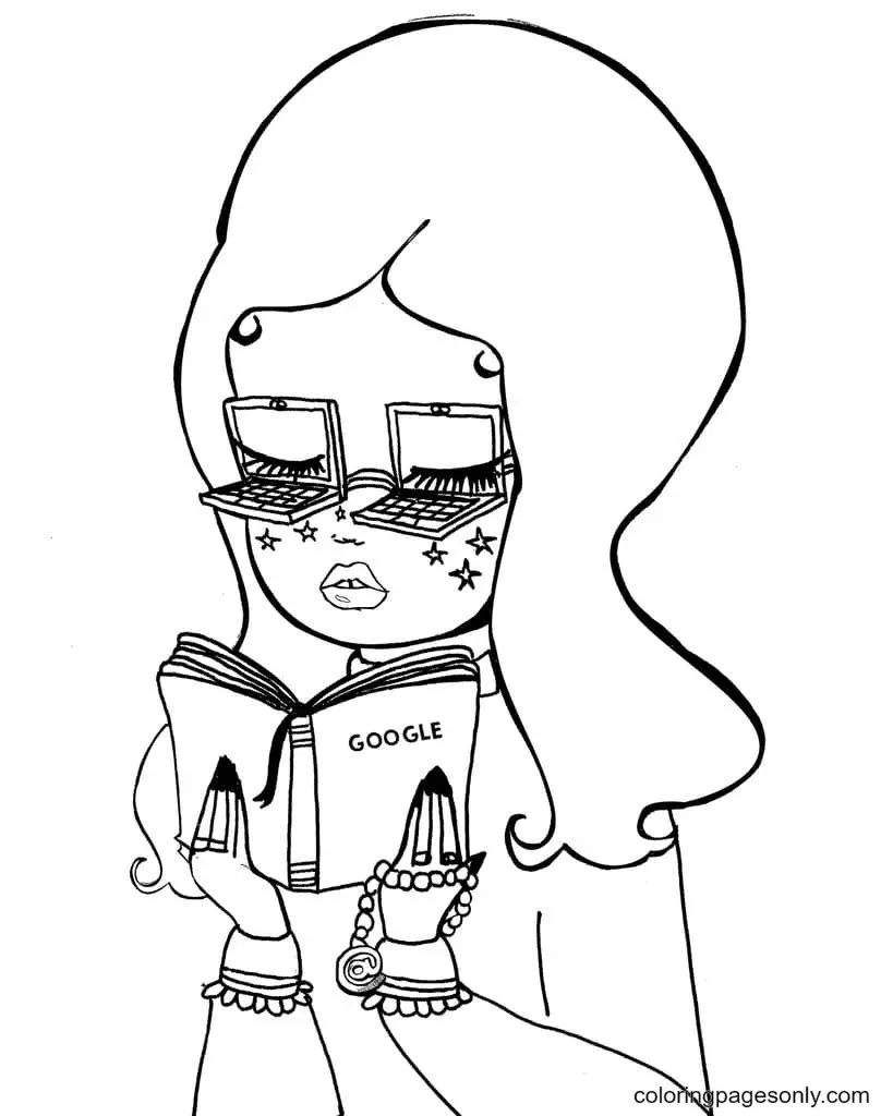 Aesthetic Drawing Coloring Pages 87