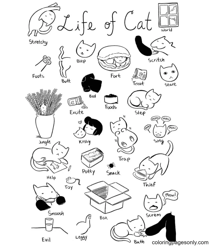 Aesthetic Drawing Coloring Pages 88