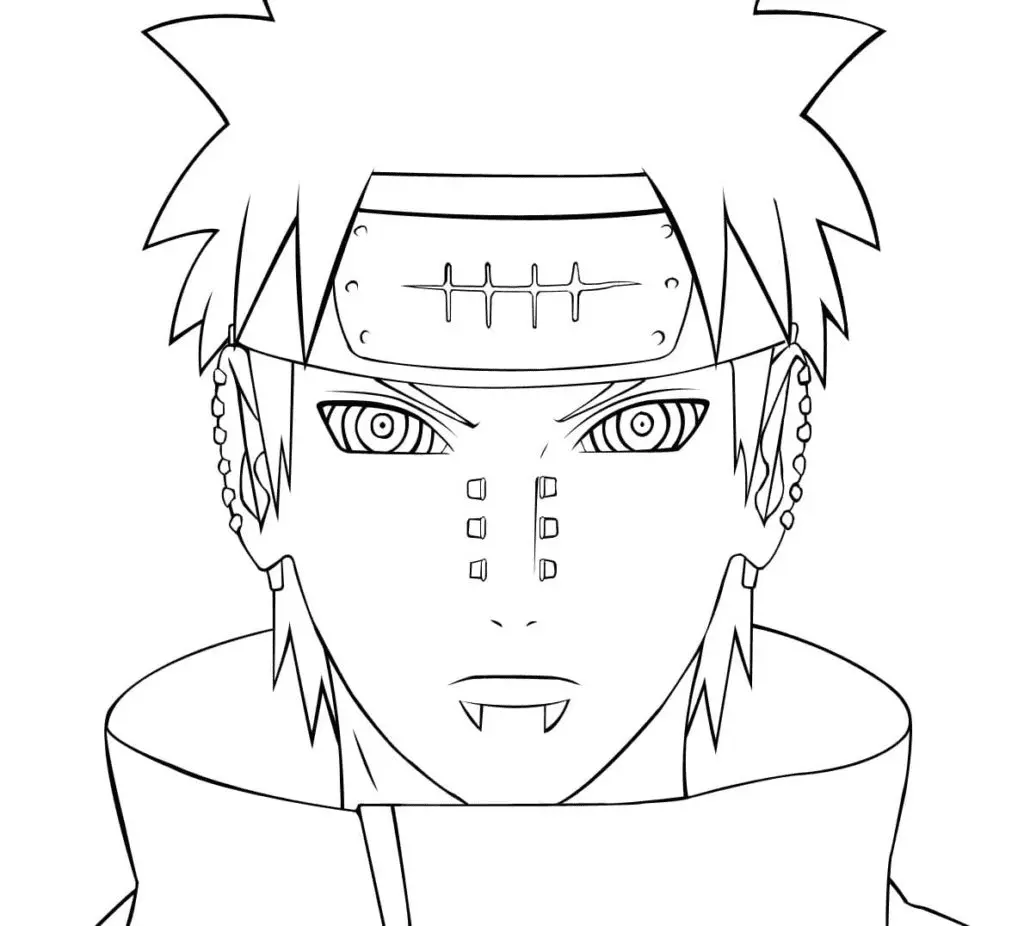 Akatsuki Para Colorear 3