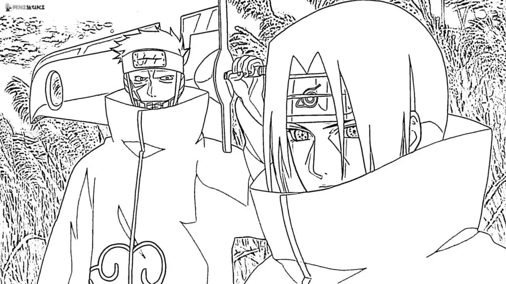 Akatsuki Para Colorear 34
