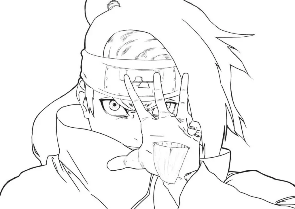 Akatsuki Para Colorear 35