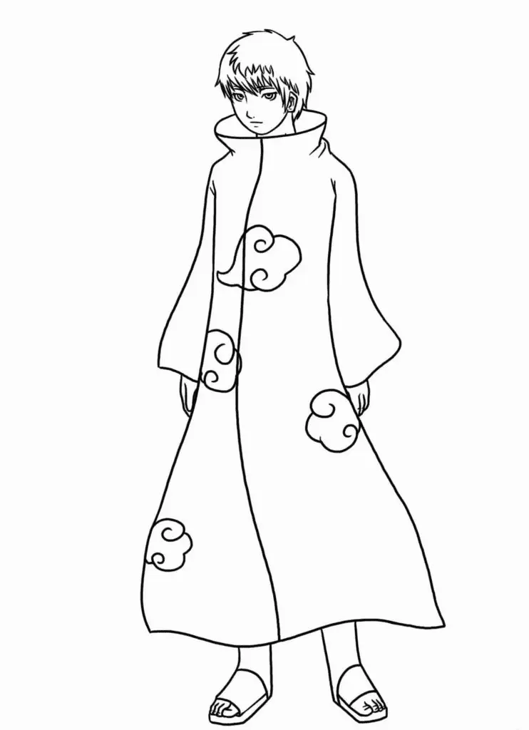 Akatsuki Para Colorear 49