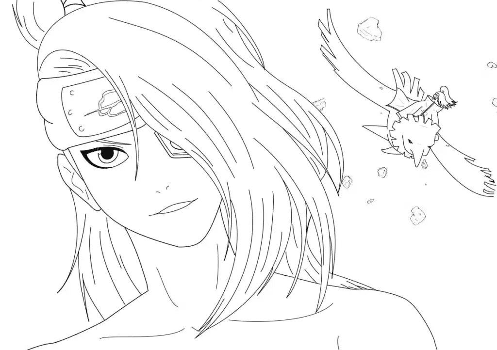 Akatsuki Para Colorear 55