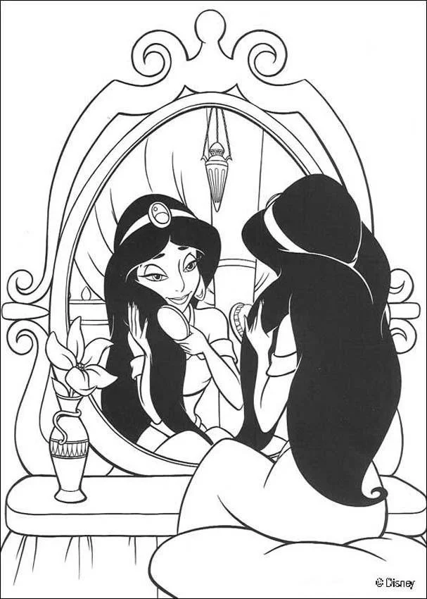 Aladdin Coloring Pages 15