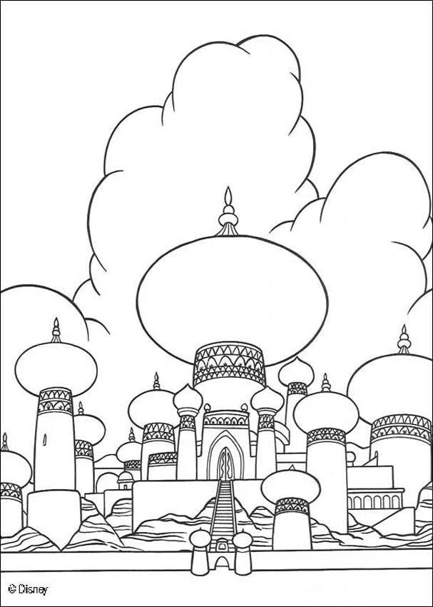 Aladdin Coloring Pages 17