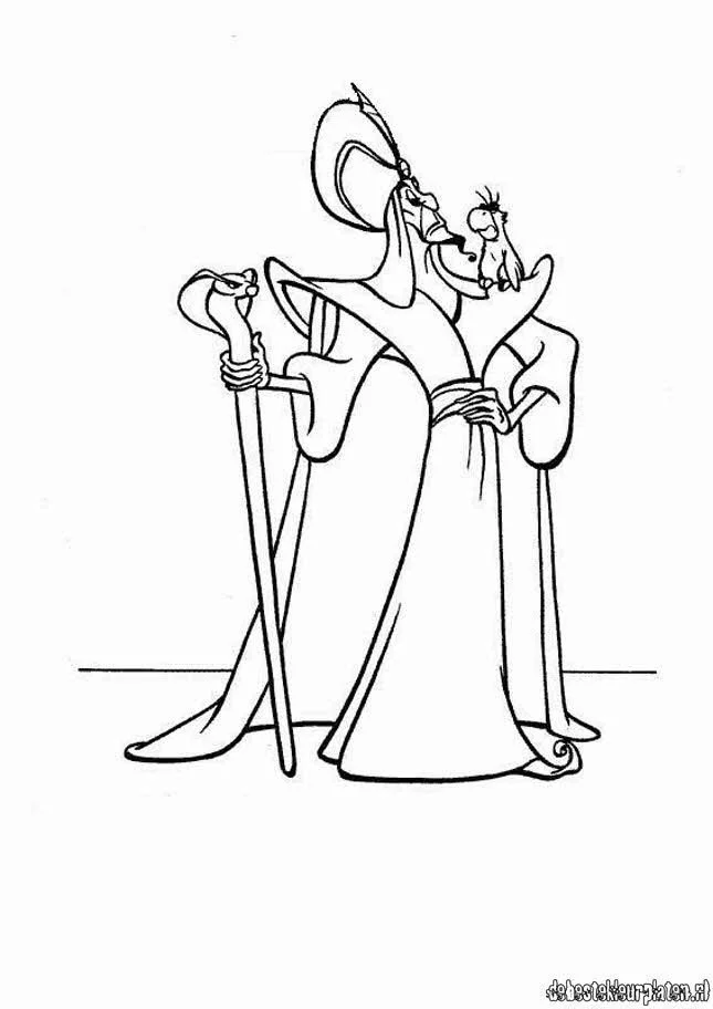 Aladdin Para Colorear 23