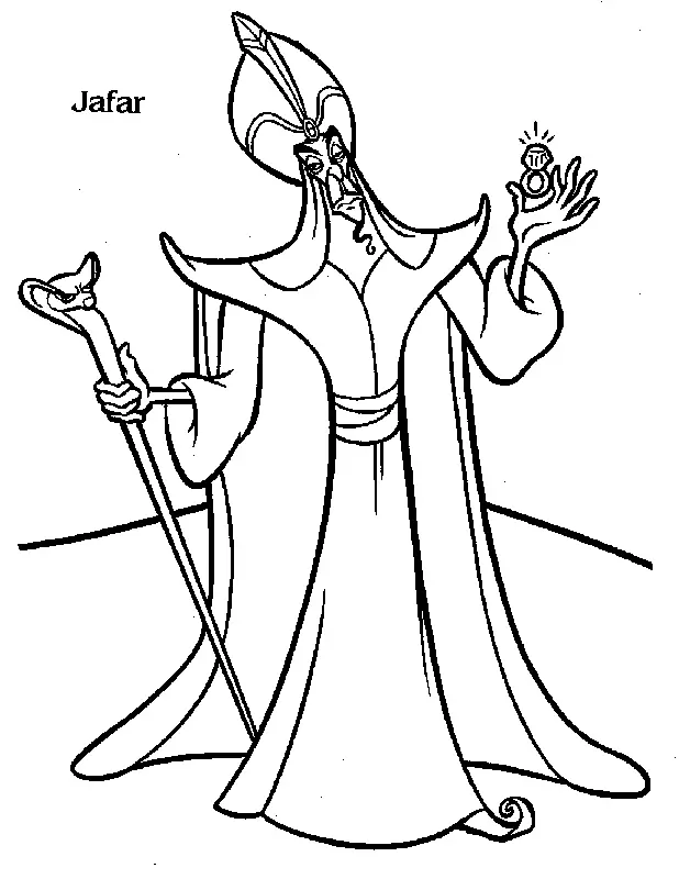 Aladdin Coloring Pages 31