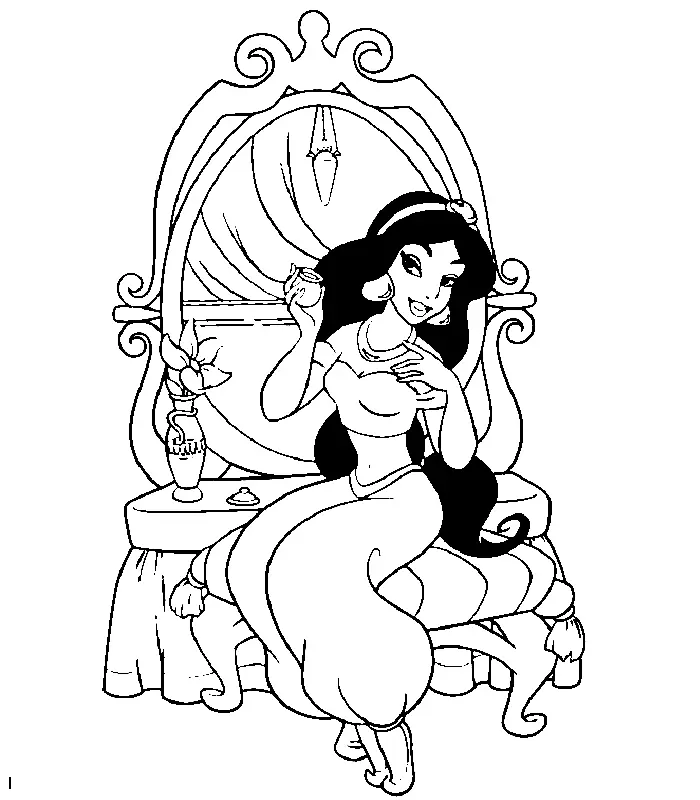 Aladdin Coloring Pages 33