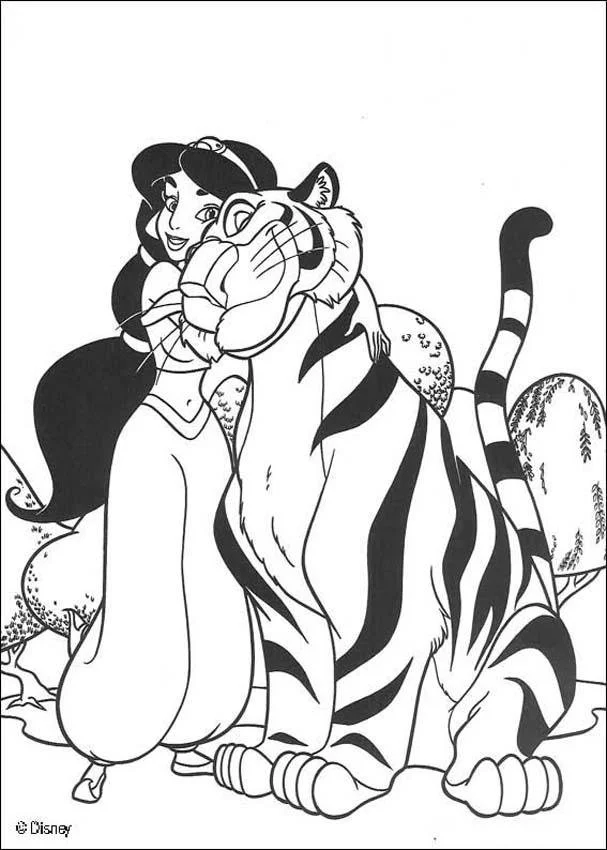 Aladdin Coloring Pages 42