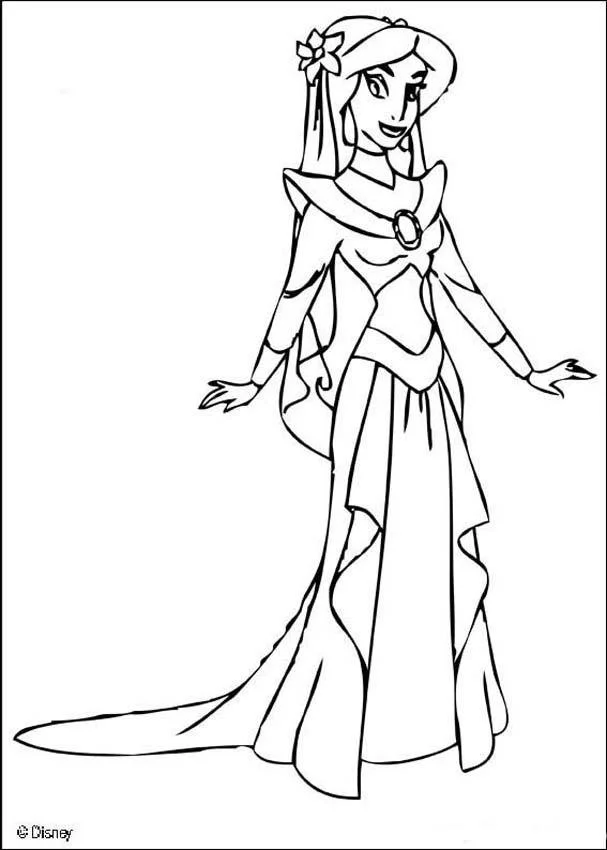 Aladdin Para Colorear 46
