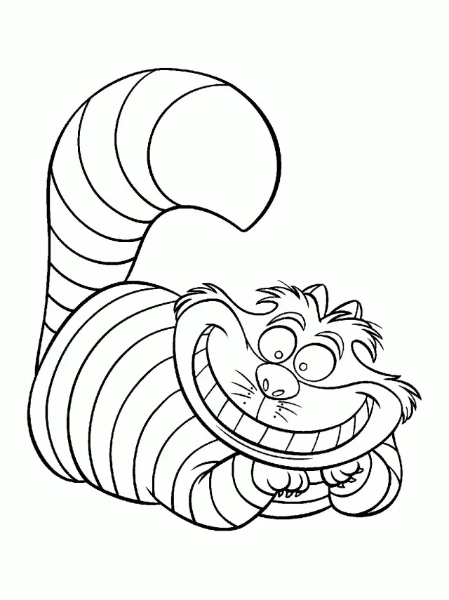 Alice In Wonderland Coloring Pages 51
