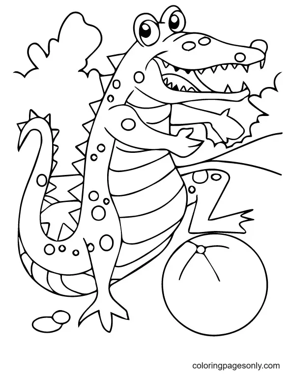Alligator Coloring Pages 57