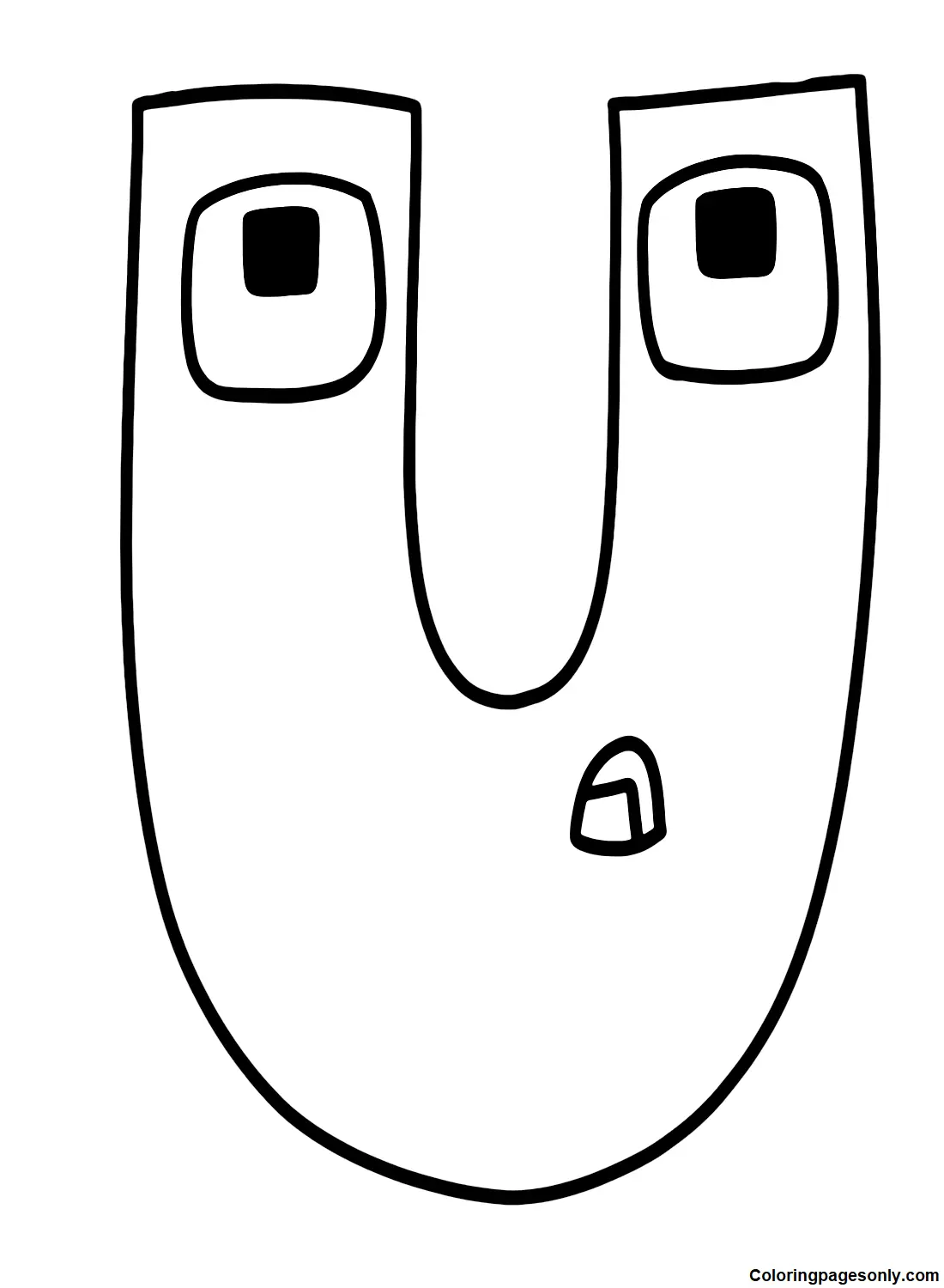 Del Abecedario Para Colorear 23