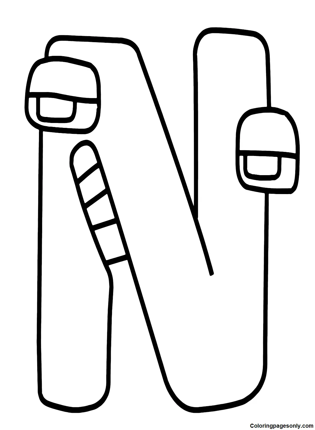 Del Abecedario Para Colorear 27