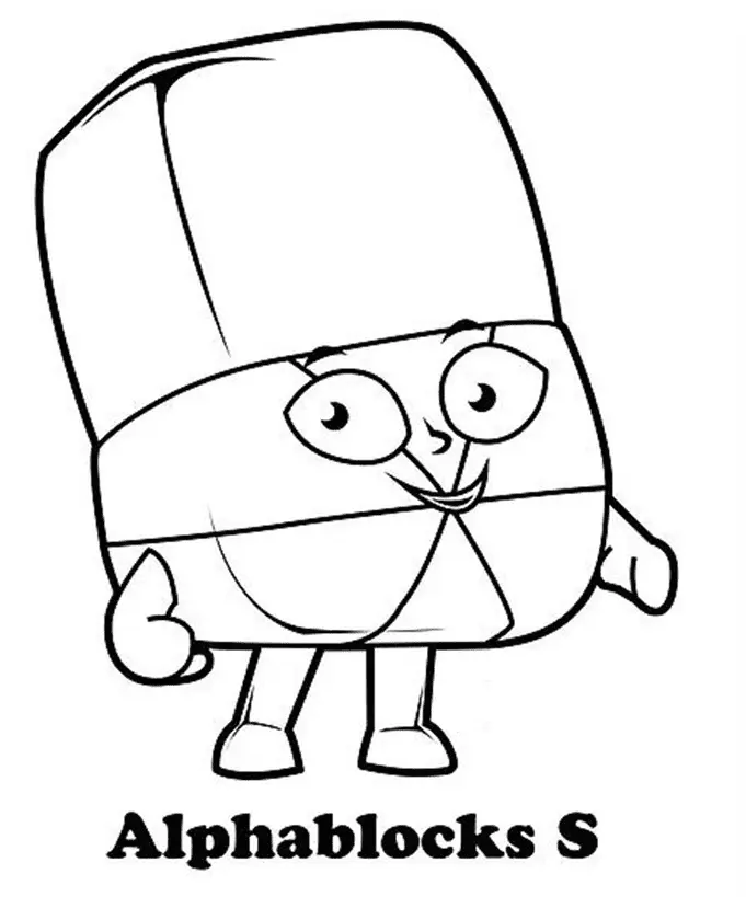 Alphablocks Coloring Pages