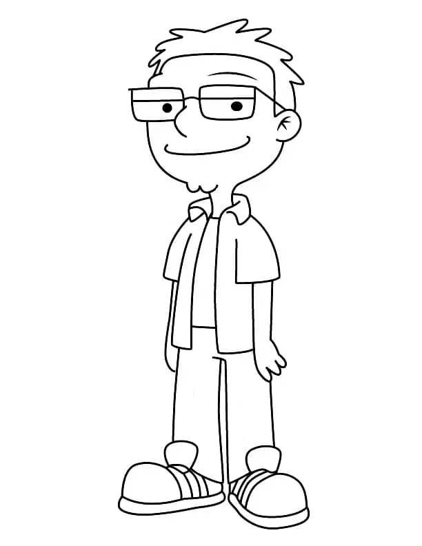 American Dad Coloring Pages 16