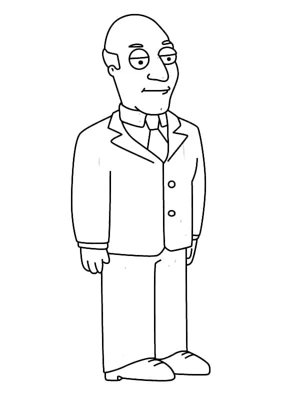 American Dad Coloring Pages 20