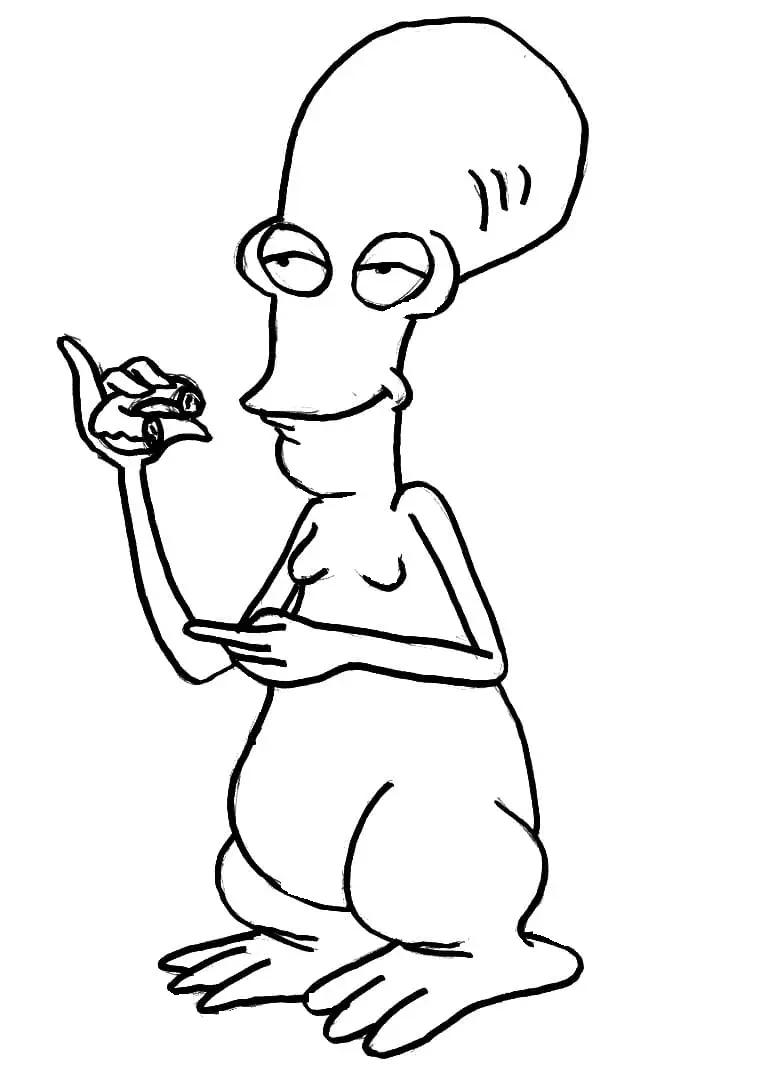 American Dad Coloring Pages 26