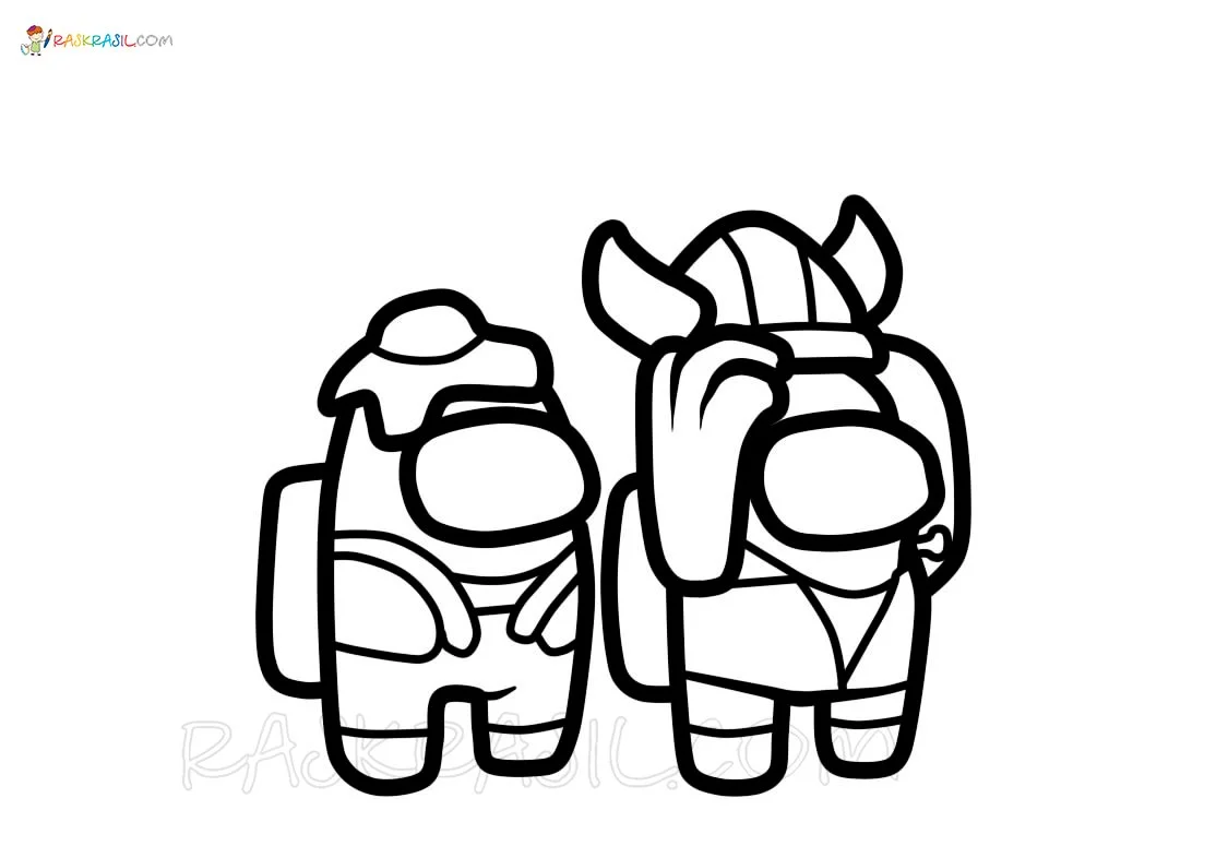 De Among Us Para Colorear 1